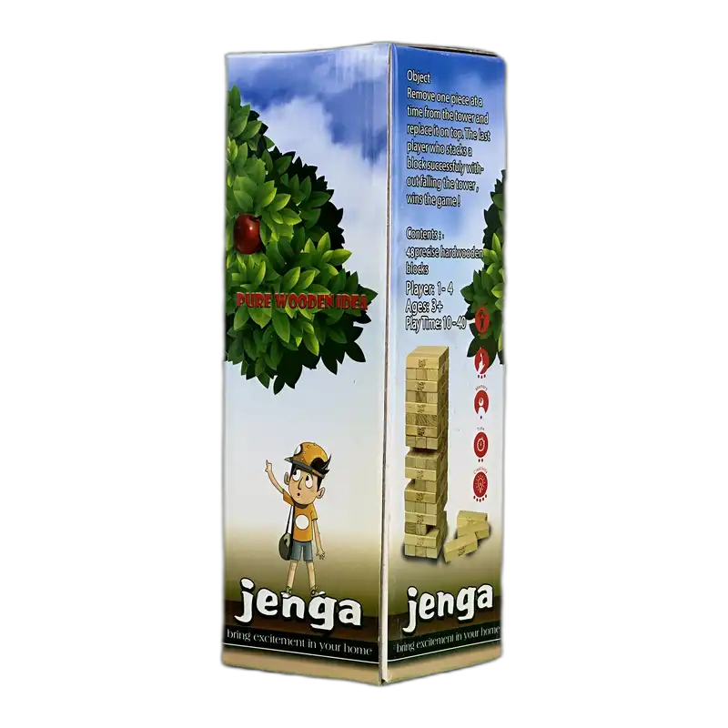 بازی فکری جنگا (Jenga) فکرا — تصویر ۶