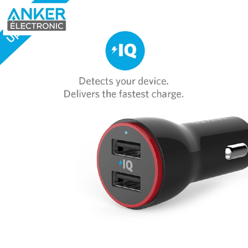 شارژر فندکی 24 وات انکر Anker 24W Powerdrive 2 A2310 — تصویر ۵