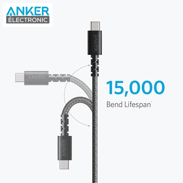 کابل شارژ انکر ANKER PowerLine Select+ USB-C to USB-A A8023 — تصویر ۵