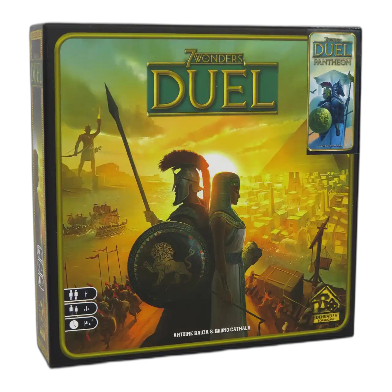 بازی فکری عجایب هفتگانه دوئل پنتئون (Seven Wonders Duel Pantheon) بردگیم — تصویر ۲