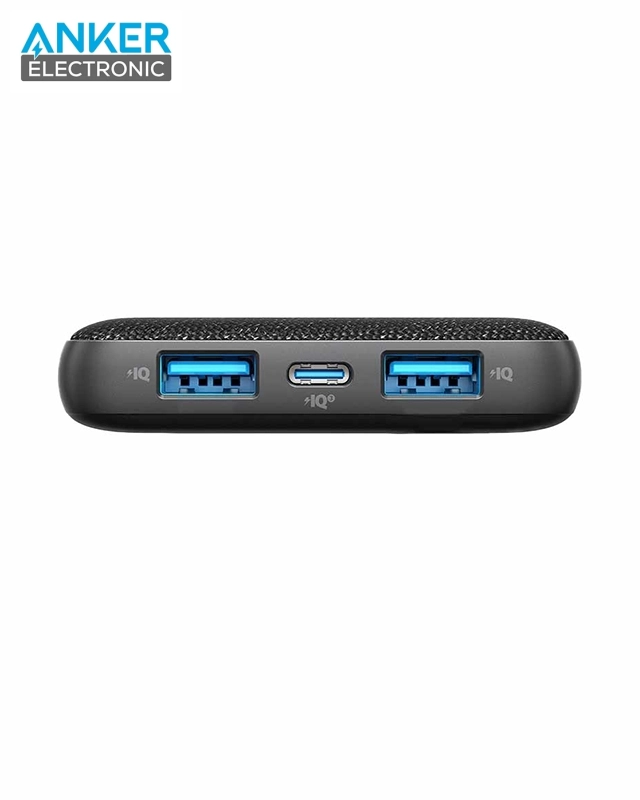 پاوربانک 10 هزار میلی آمپر انکر Anker PowerCore III Sense 10000mAh A1248 بدنه پارچه ای — تصویر ۴