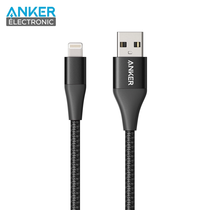 کابل USB-A به لایتنینگ انکر ANKER Powerline plus II 90cm A8452 — تصویر ۲