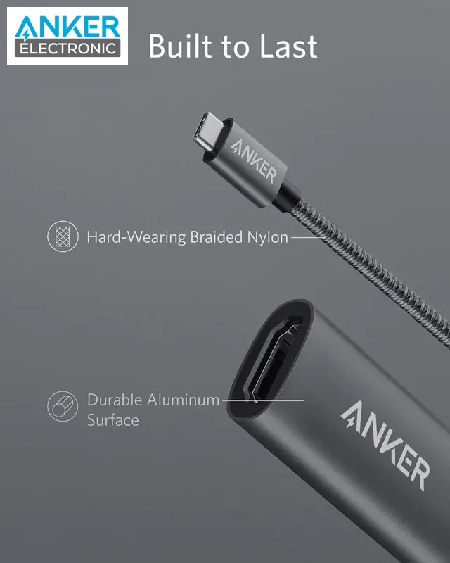 مبدل USB-C به HDMI انکر Anker 310 USB-C Adapter 4K HDMI A8312 — تصویر ۴