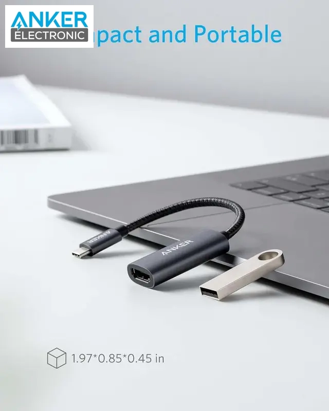 مبدل USB-C به HDMI انکر Anker 310 USB-C Adapter 4K HDMI A8312 — تصویر ۷