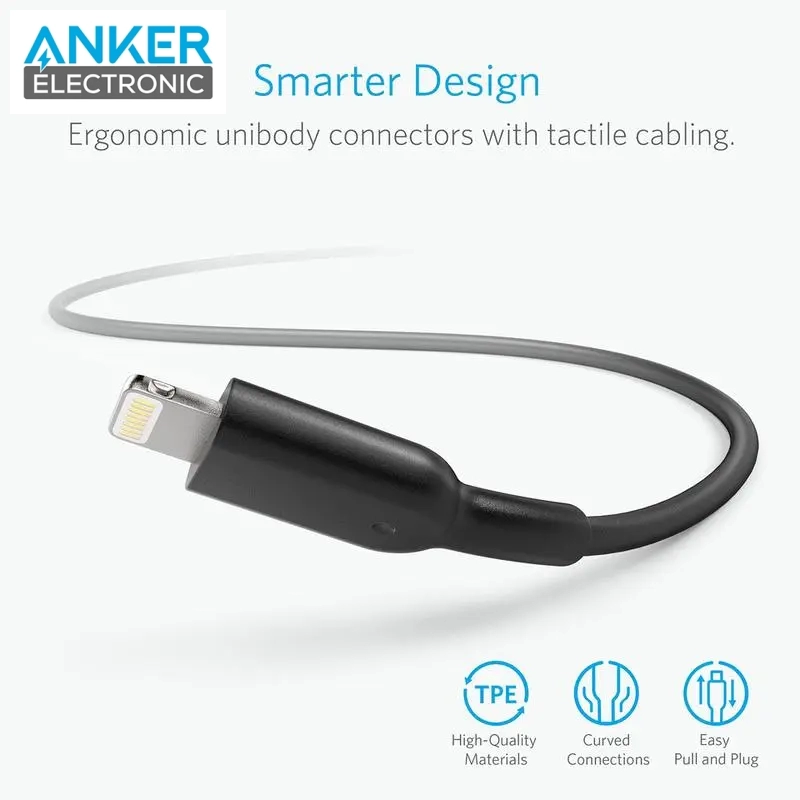کابل 90 سانتی متر USB-A به Lightning انکر Anker Powerline II USB-A to Lightning 90cm Cable A8432 — تصویر ۳