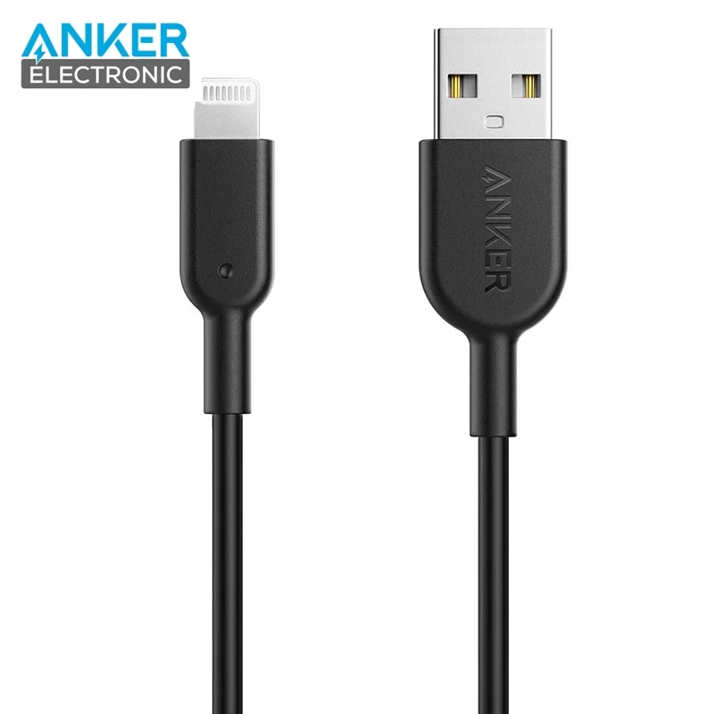 کابل 90 سانتی متر USB-A به Lightning انکر Anker Powerline II USB-A to Lightning 90cm Cable A8432