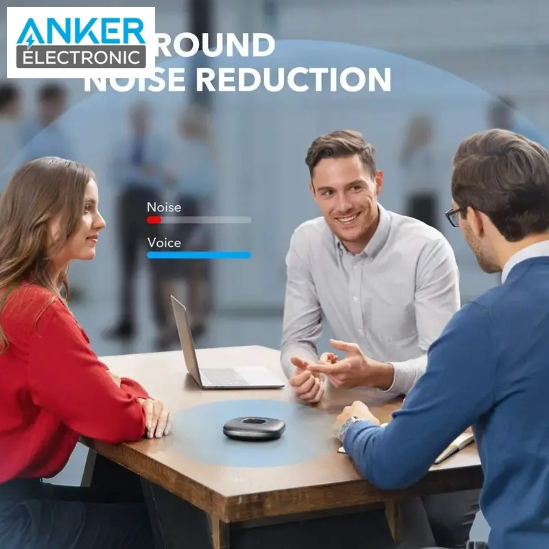 اسپیکر کنفرانس انکر Anker PowerConf Bluetooth Speakerphone A3301 — تصویر ۴