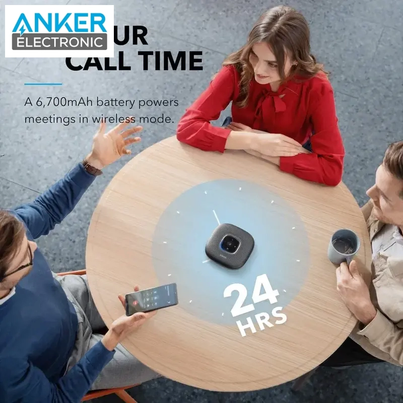 اسپیکر کنفرانس انکر Anker PowerConf Bluetooth Speakerphone A3301 — تصویر ۶