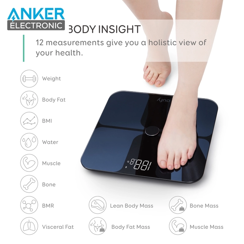 ترازو هوشمند انکر Anker Eufy Smart Scale P1 T9140 — تصویر ۴