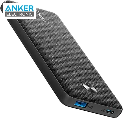 پاوربانک 10000 میلی آمپر انکر Anker PowerCore III Sense 10000 A1231H11 بدنه پارچه ای