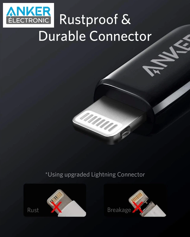 کابل USB-A به Lightning انکر Anker Powerline+ III Lightning to USB A Cable A8823 — تصویر ۷