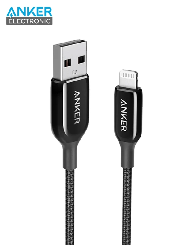 کابل USB-A به Lightning انکر Anker Powerline+ III Lightning to USB A Cable A8823