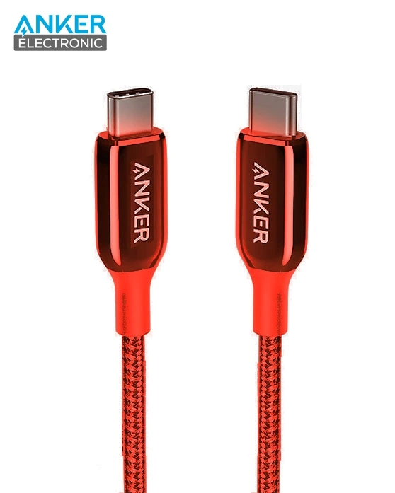 کابل USB-C به USB-C انکر Anker PowerLine + III A8862 — تصویر ۳