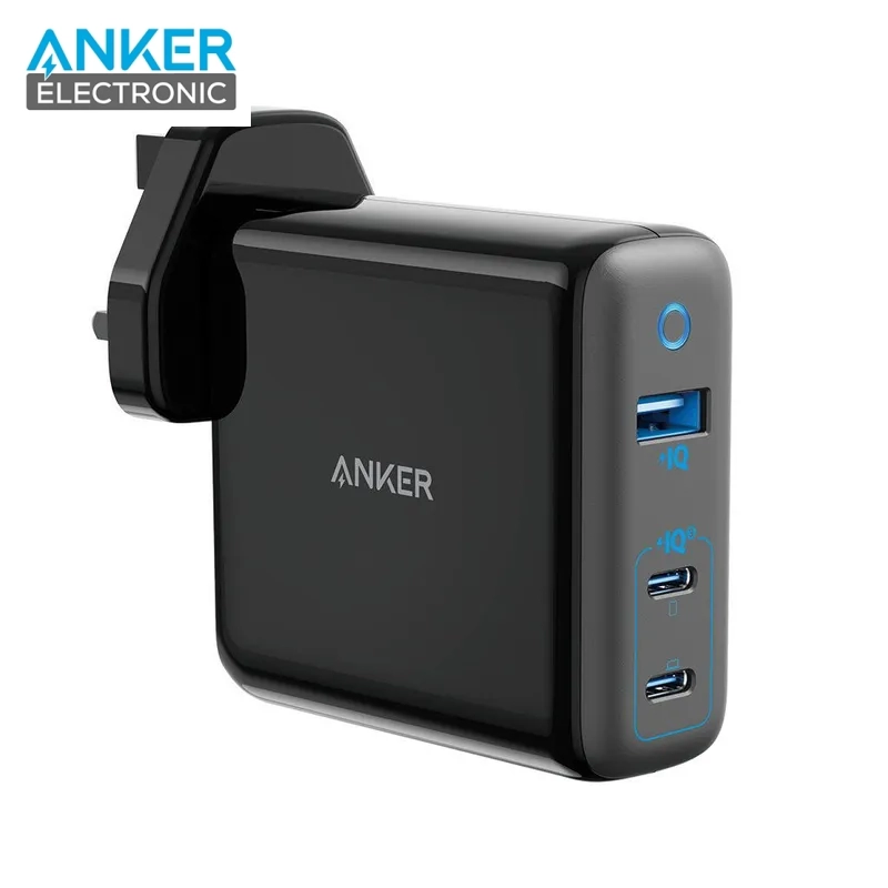 شارژر دیواری 65 وات انکر ANKER PowerPort III 3 Port 65W Elite A2034