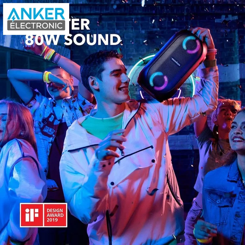 اسپیکر بلوتوثی انکر Anker Soundcore Rave Mini A3390 — تصویر ۳