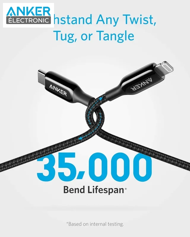 کابل انکر Anker Powerline+ III USB-C To Lightning A8842 — تصویر ۷