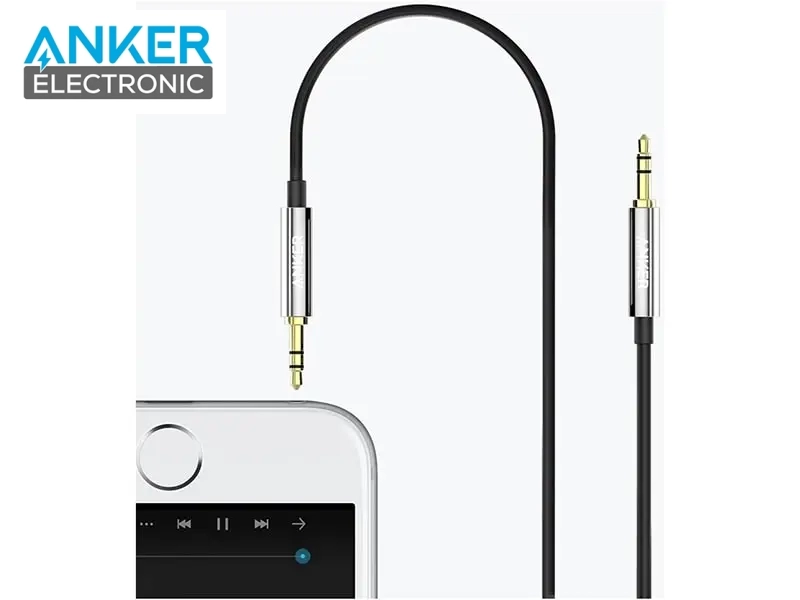 کابل انتقال صدا AUX انکر Anker Auxiliary Audio Cable 1.2m A7123 — تصویر ۶