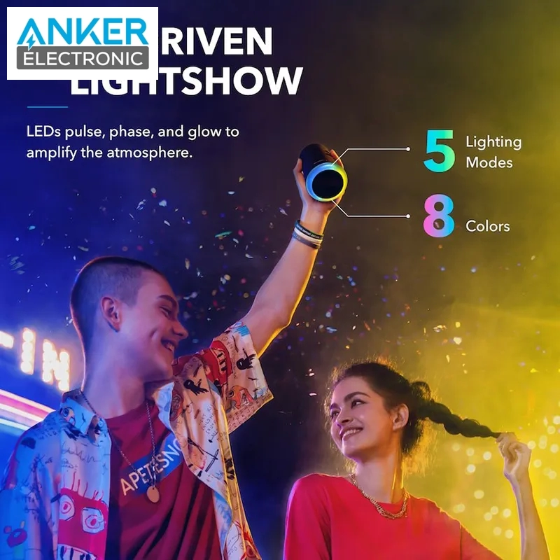 اسپیکر بلوتوثی انکر Anker Soundcore Flare Mini A3167 — تصویر ۷