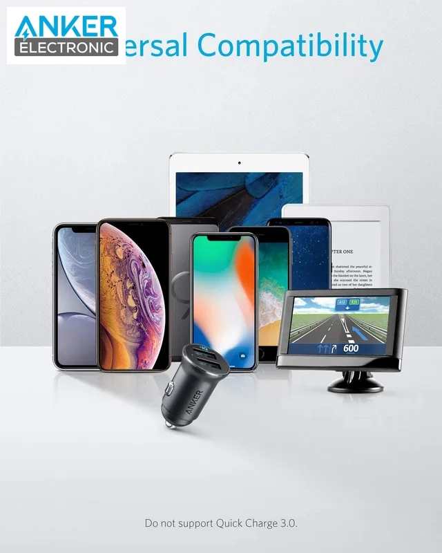 شارژر فندکی انکر Anker PowerDrive 2 Alloy A2727 — تصویر ۵