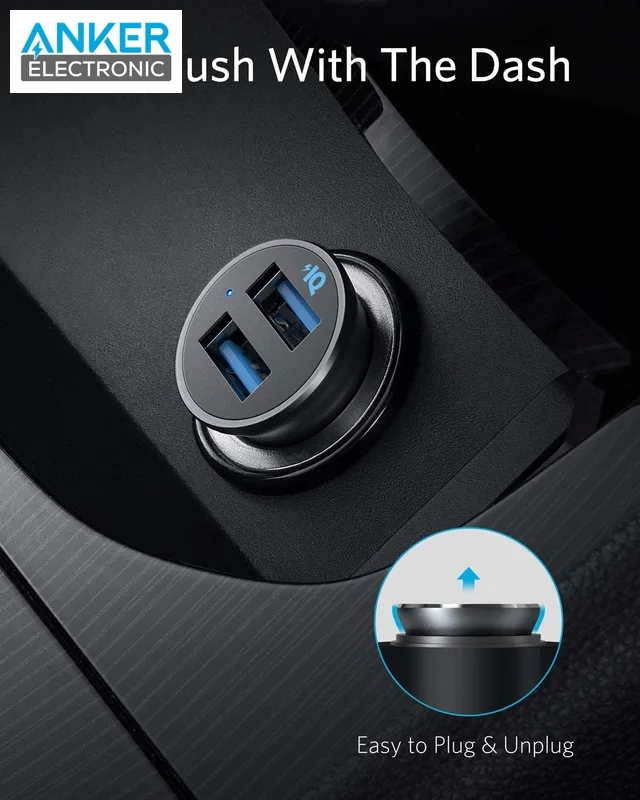 شارژر فندکی انکر Anker PowerDrive 2 Alloy A2727 — تصویر ۶