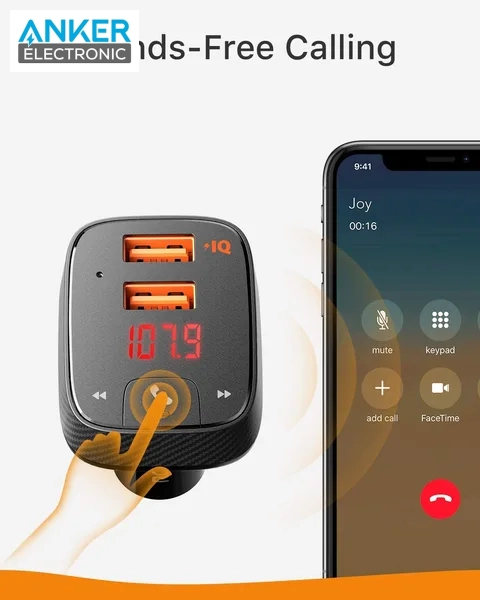 اف ام پلیر و شارژر فندکی انکر Anker Roav SmartCharge F2 R5111 — تصویر ۸
