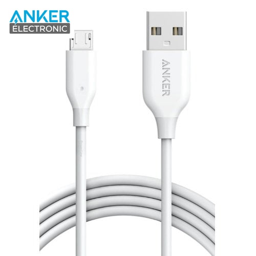 کابل شارژ میکرو یو اس بی انکر مدل Anker PowerLine USB A To MicroUSB 1.8m A8133 — تصویر ۳