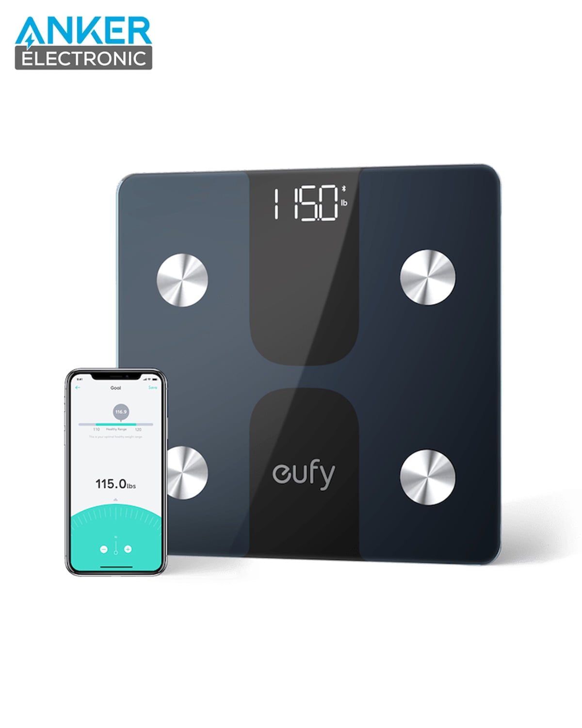ترازو هوشمند انکر Anker Eufy Smart Scale C1 T9146 — تصویر ۲