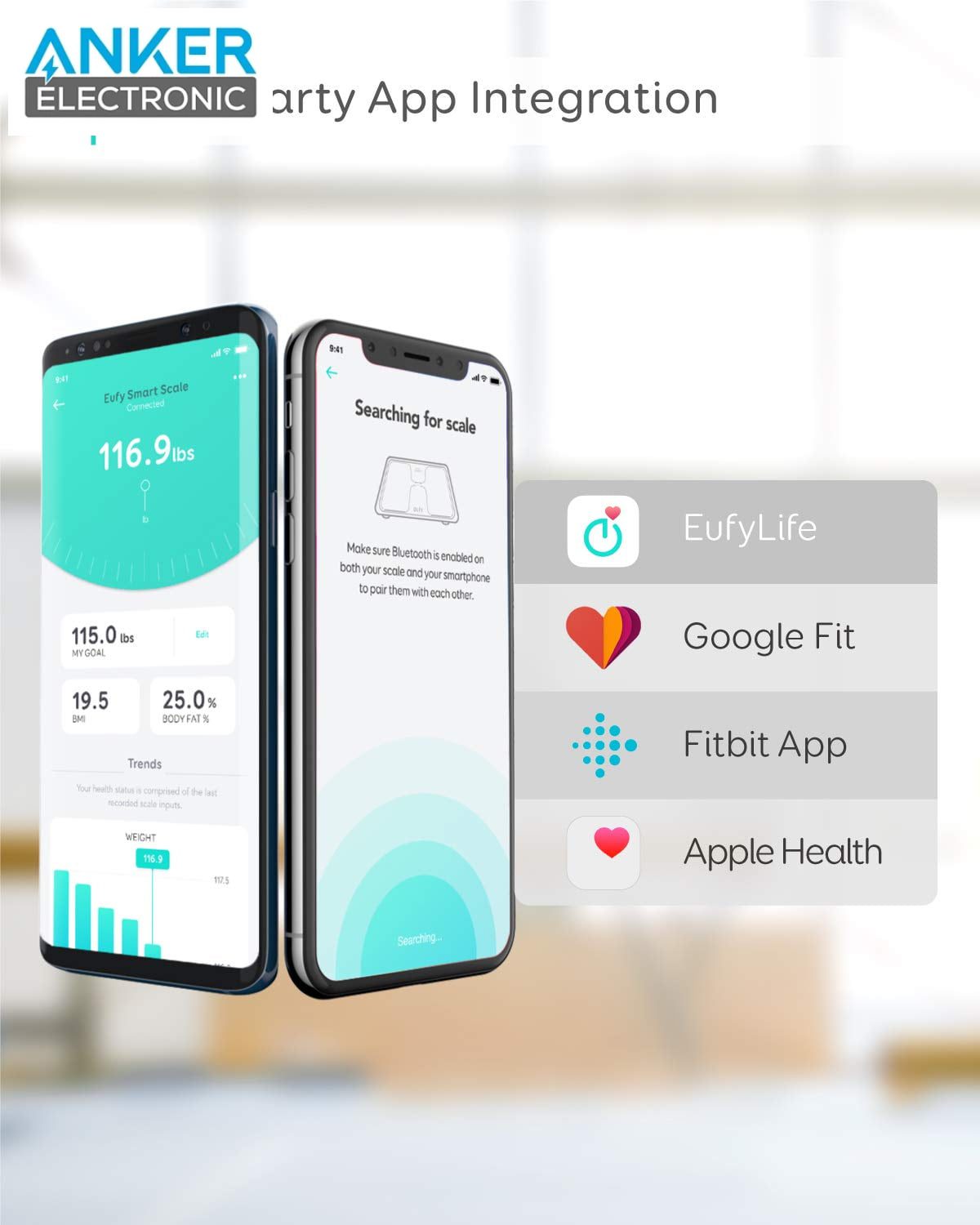 ترازو هوشمند انکر Anker Eufy Smart Scale C1 T9146 — تصویر ۷