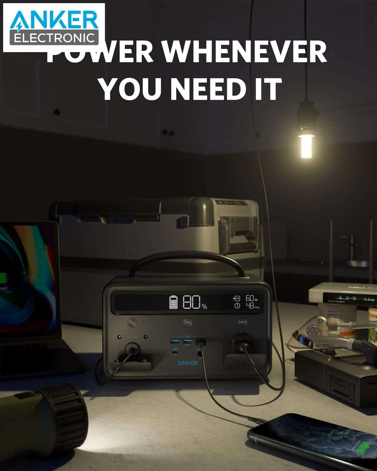 پاور استیشن انکر Anker PowerStation PowerHouse II 400 A1730 — تصویر ۵