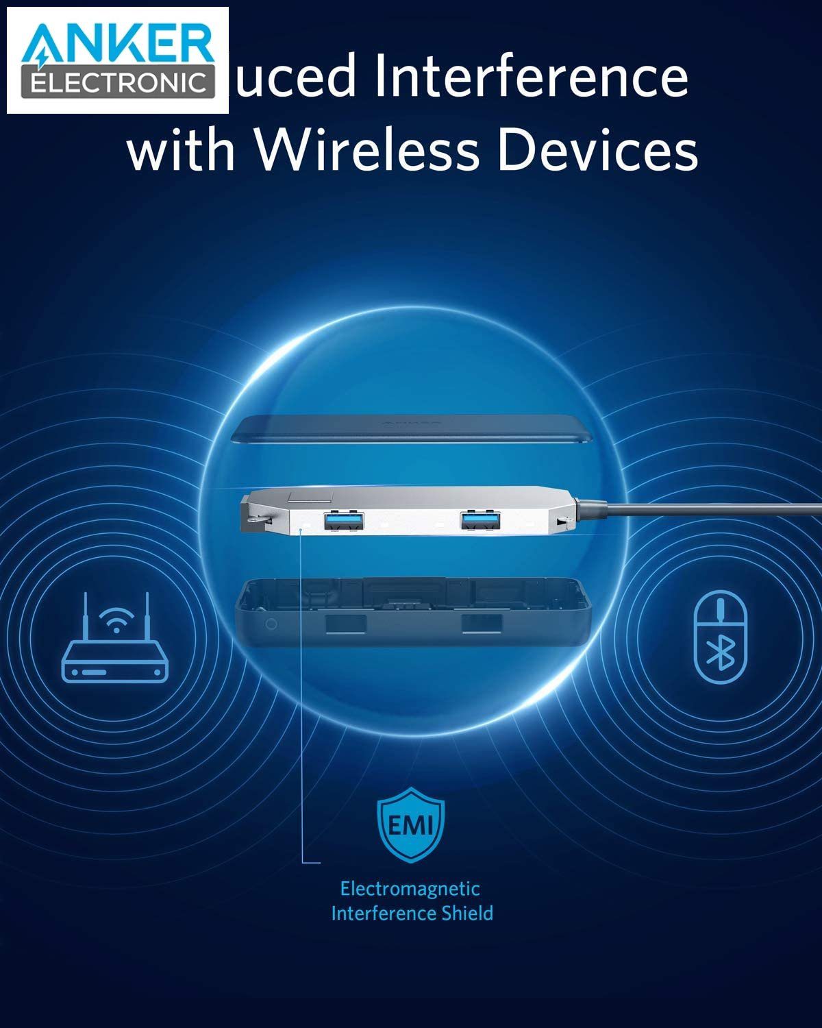 هاب دیتا 7 در 1 انکر Anker PowerExpand Plus A8352 — تصویر ۸