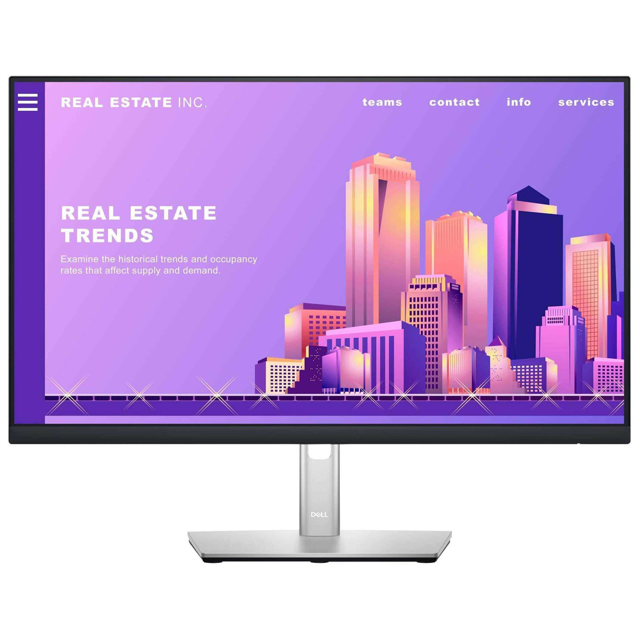 مانیتور استوک DELL مدل P2422H سایز 24 اینچ