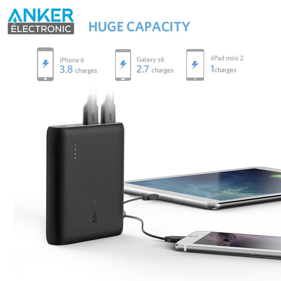 پاوربانک 10400 میلی آمپر انکر Anker Powercore 10400 A1214 — تصویر ۸