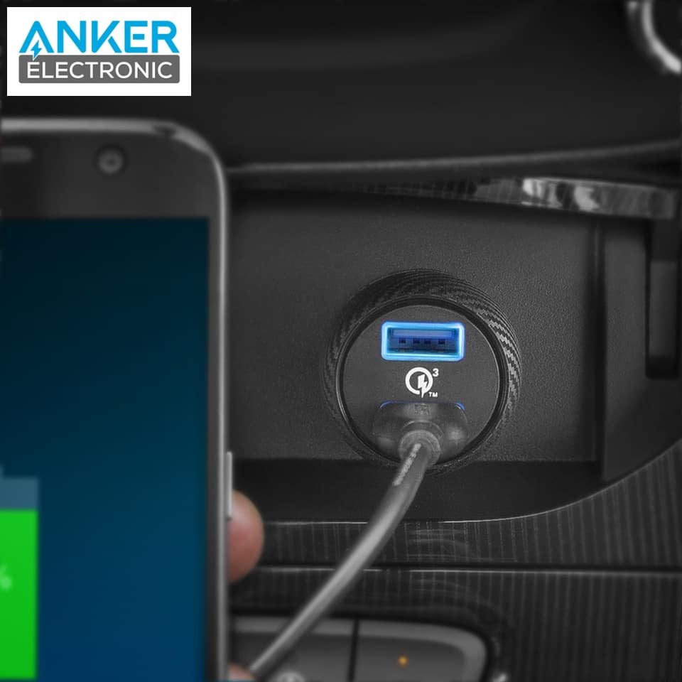 شارژر فندکی انکر مدل Anker PowerDrive Speed 2 Ports A2228 — تصویر ۳