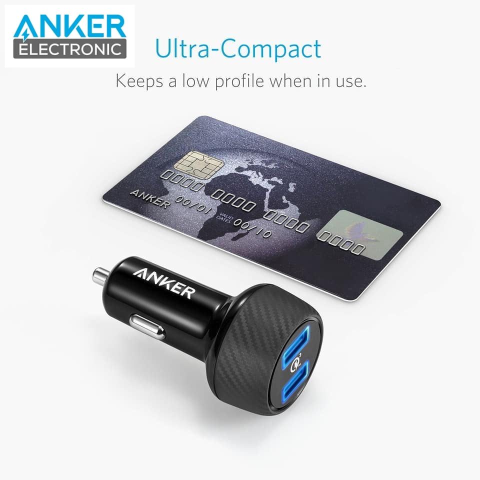 شارژر فندکی انکر مدل Anker PowerDrive Speed 2 Ports A2228 — تصویر ۸