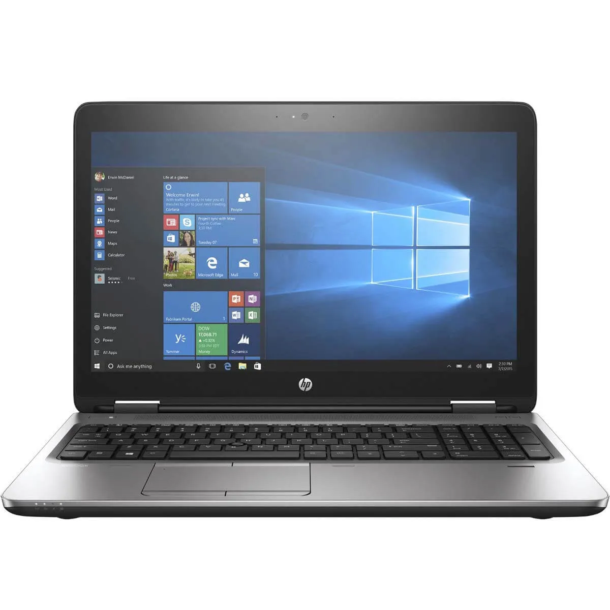 لپ تاپ استوک HP مدل ProBook 650G3 با پردازنده i5 نسل 7