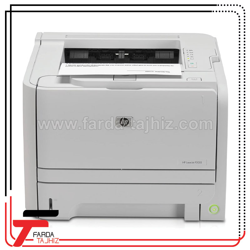 پرینتر تک کاره لیزری اچ پی استوک HP P2035 — تصویر ۳