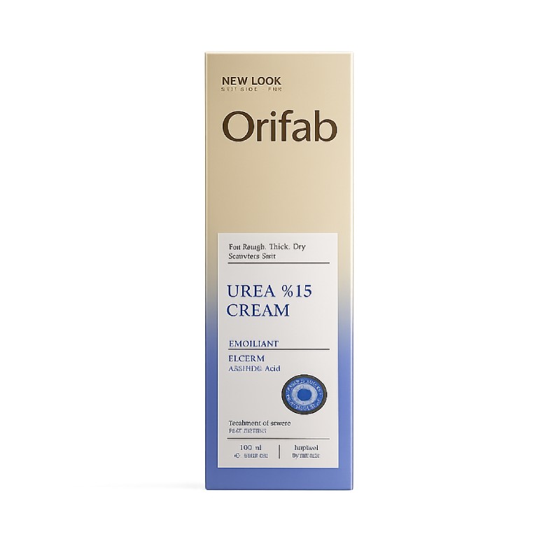 کرم برطرف کننده خشکی اوری فاب حاوی اوره %15 و اوسرین