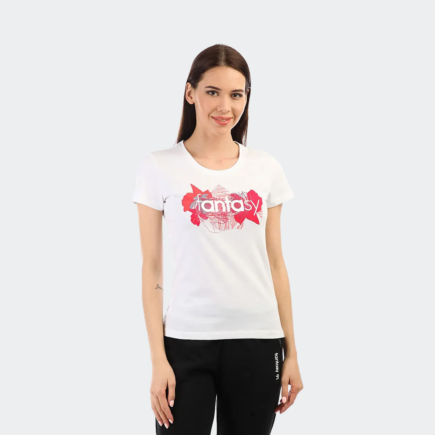 تیشرت زنانه آنتا مدل Women’s Lifestyle Basic T-shirt — تصویر ۲