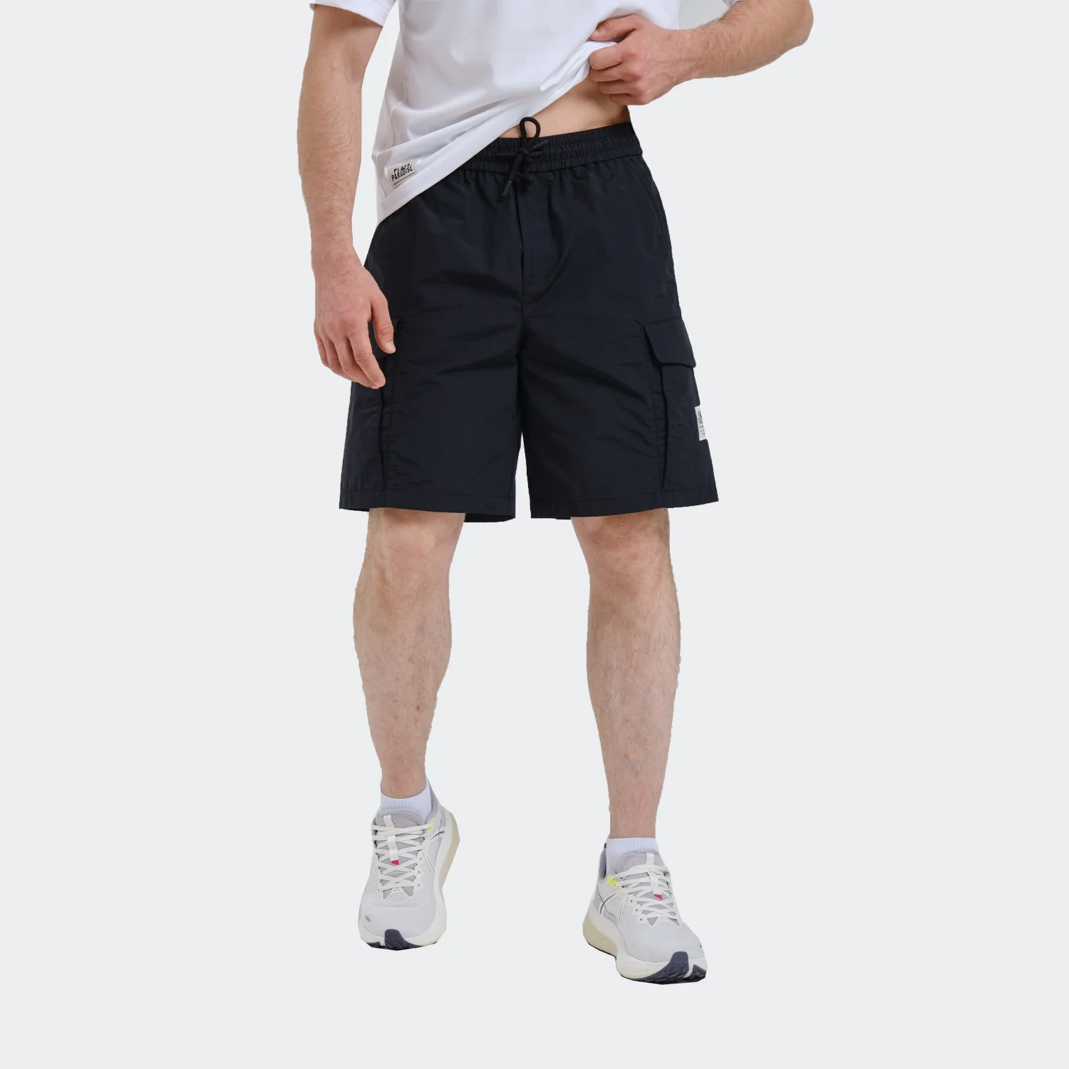 شلوارک مردانه آنتا مدل Antas Blue Heart Green Mind Casual Half Pants