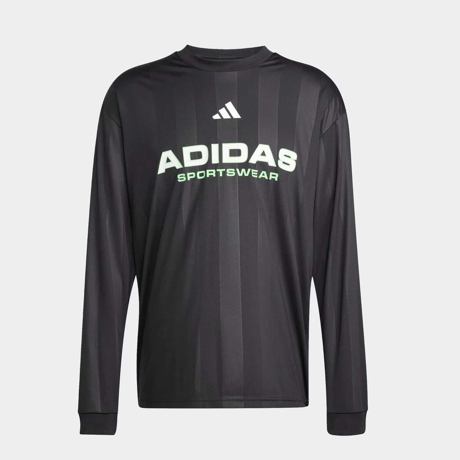 تیشرت آستین بلند مردانه آدیداس مدل Long Sleeve Jacquard Jersey