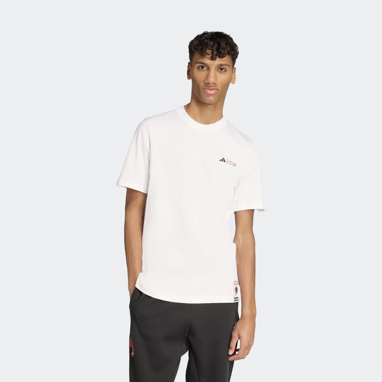 تیشرت مردانه آدیداس مدل Marvel Spider-Man Web Logo T-Shirt