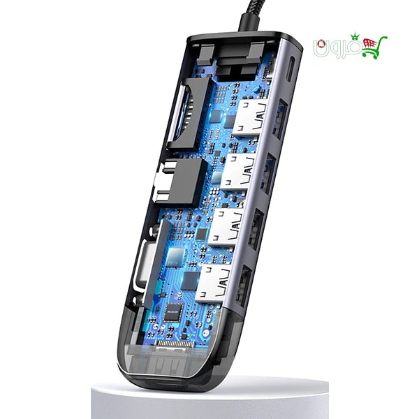 هاب USB مک دودو 10 پورت HU 742 USB-C — تصویر ۶