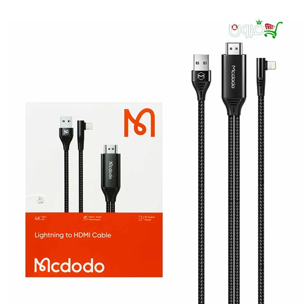 کابل مبدل Lightning به HDMI مک دودو CA 6400 — تصویر ۶