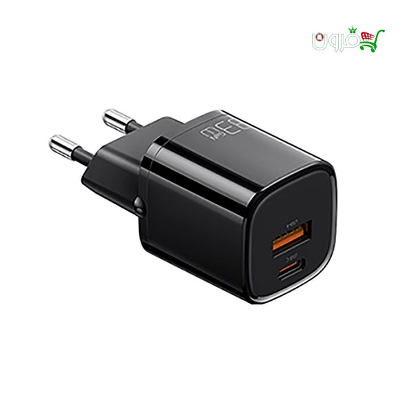 شارژر دیواری 33 وات فست شارژ مک دودو مدل CH-015 با تکنولوژی گان — تصویر ۲