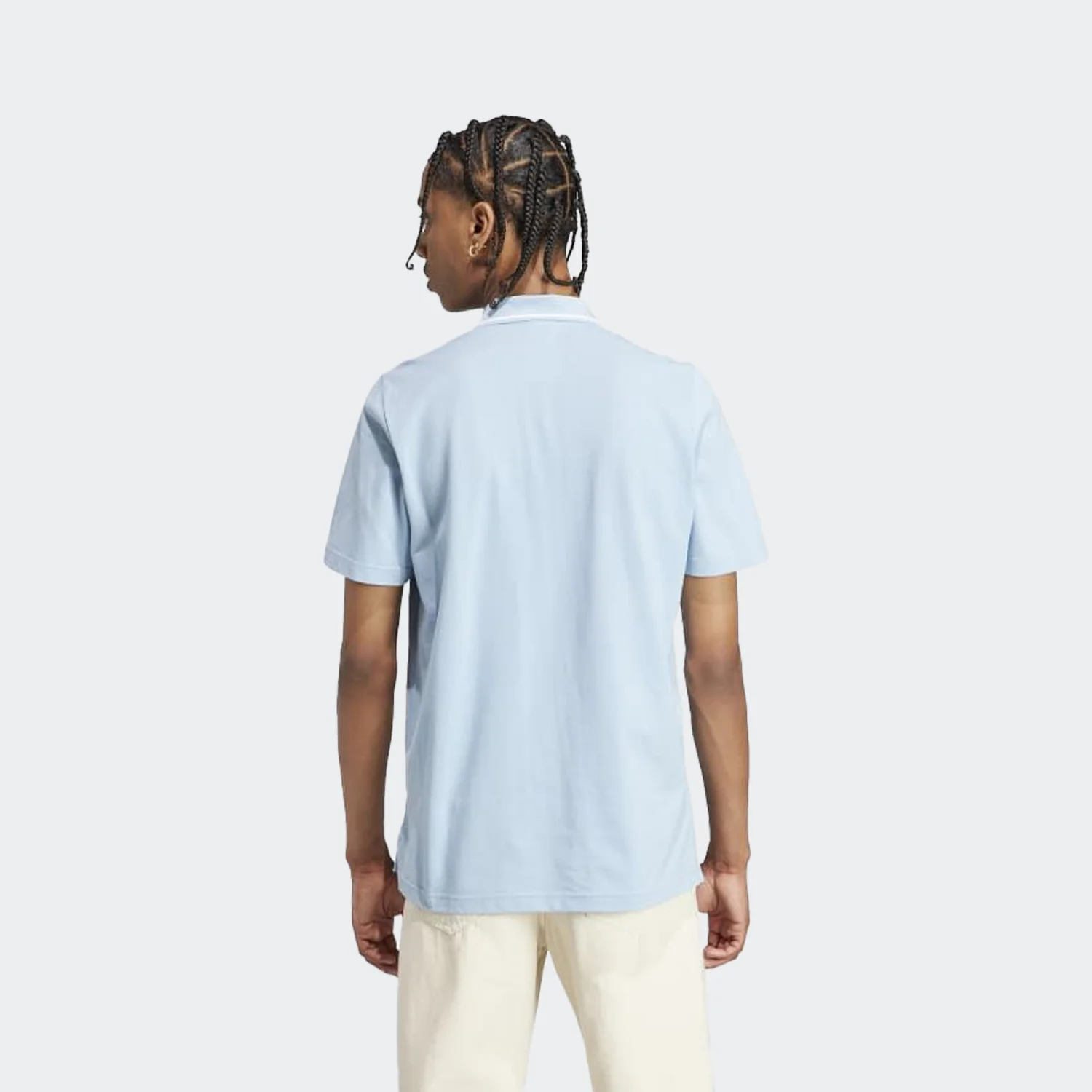 پلوشرت مردانه آدیداس مدل Essentials Piqué Small Logo Polo Shirt — تصویر ۴
