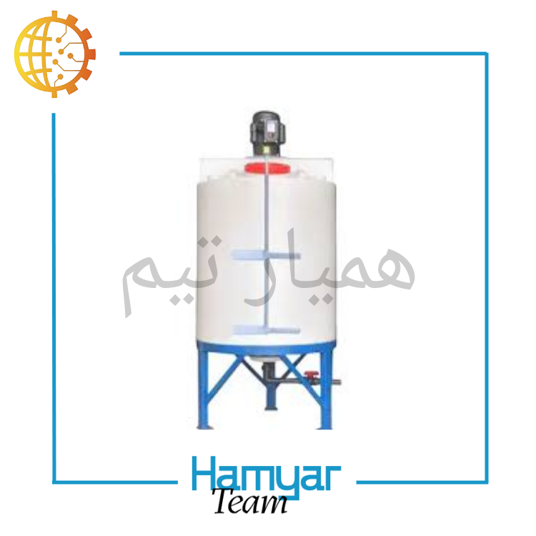 میکسر پلی اتیلن 200 لیتری همیارتیم — تصویر ۸