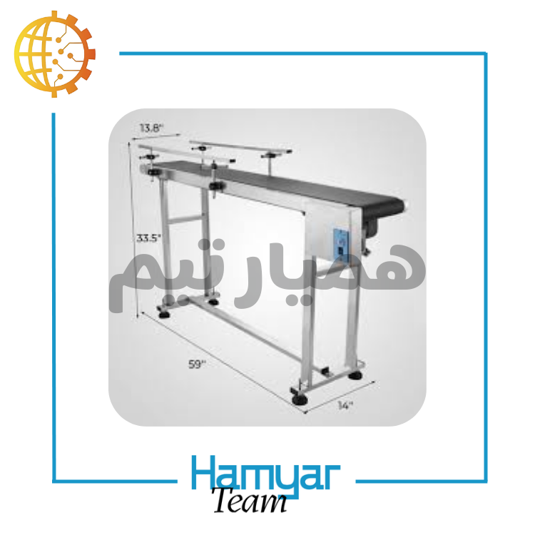 نوارنقاله جت پرینتر ۱.۵ متری استیل همیارتیم — تصویر ۶