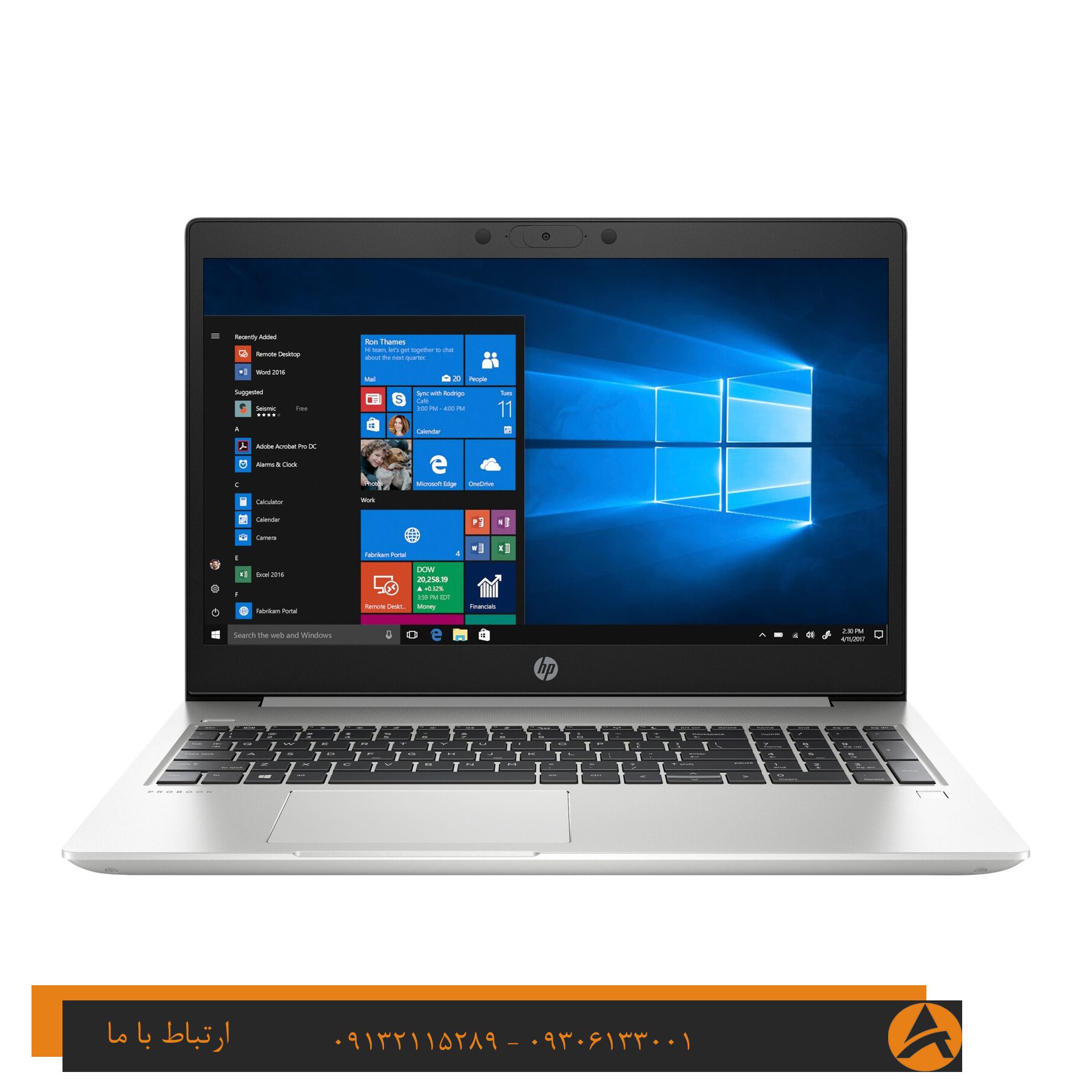 لپ تاپ اپن باکس اچ پی مدل HP PROBOOK 440 G6-i5 8G 256G SSD intel fhd