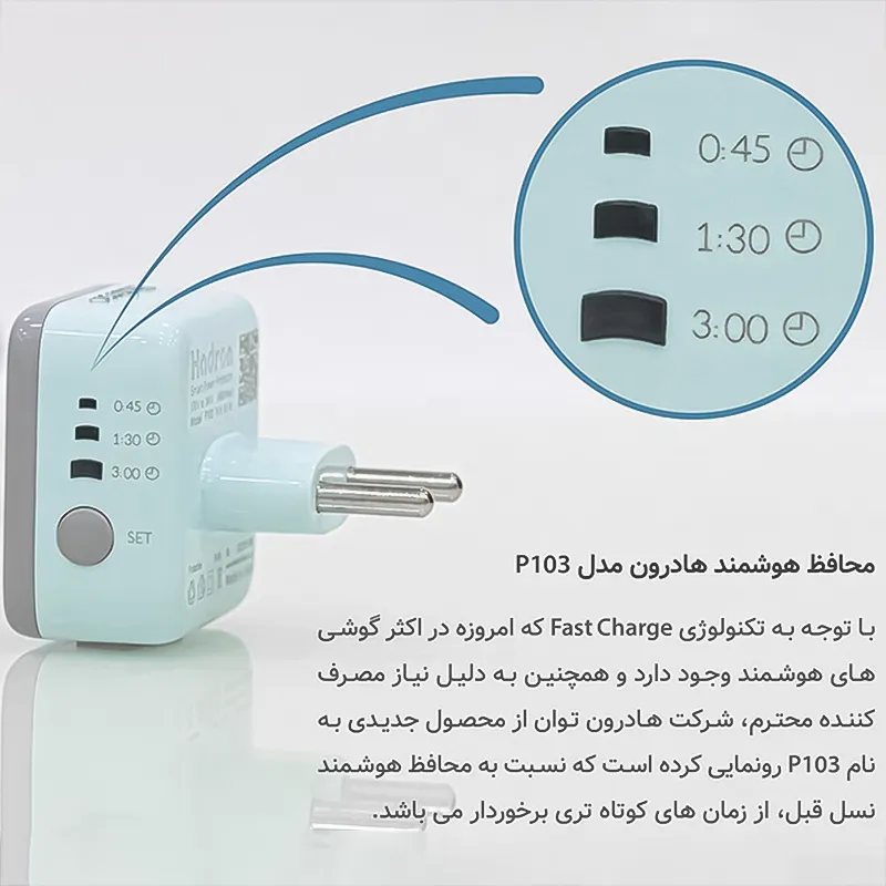 محافظ و تبدیل سه به دو تایمردار هادرون مدل Hadron P103 — تصویر ۸