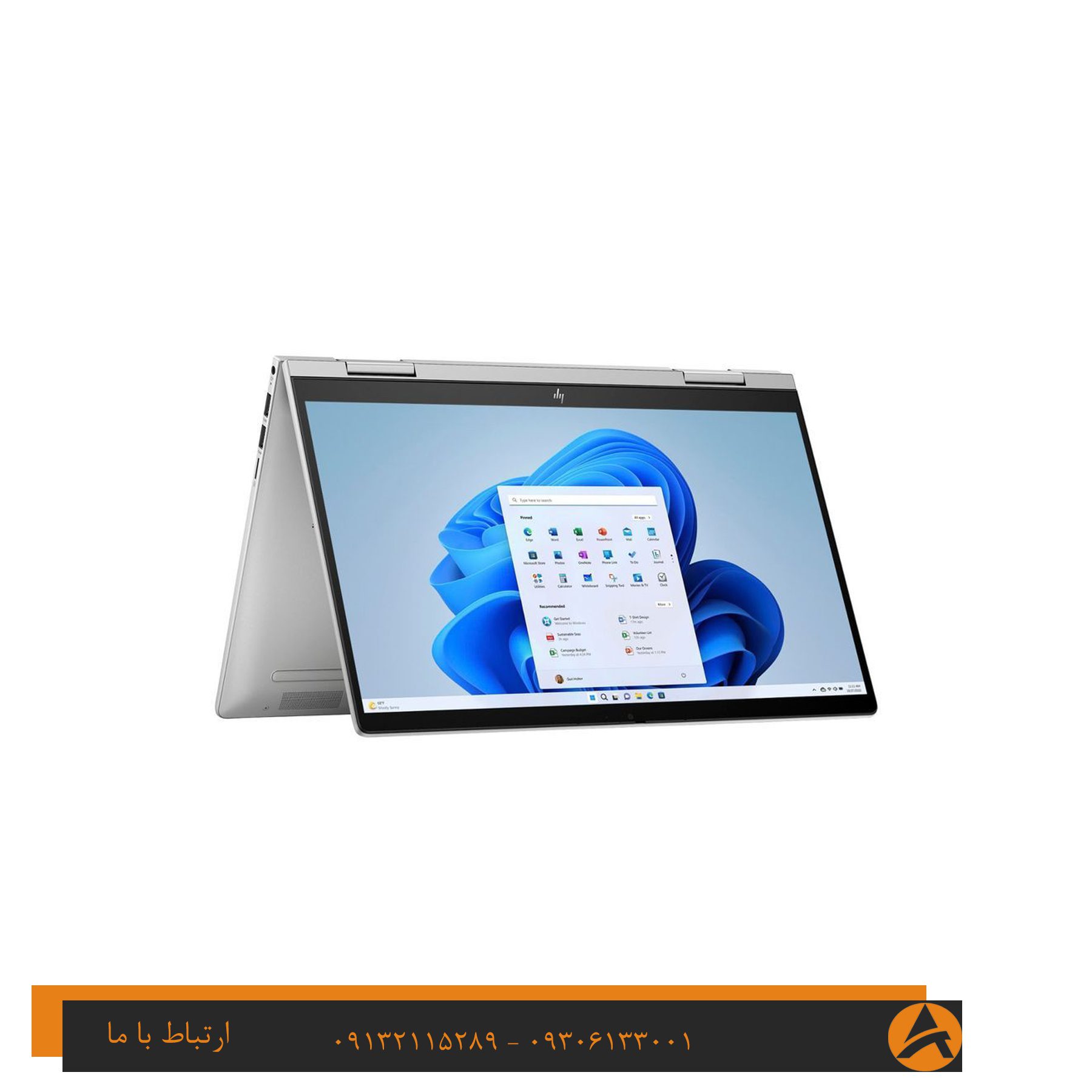 لپ تاپ اپن باکس اچ پی مدل HP ENVY X360 CONVERTIBLE T-360 -R7 16G 256 SSD 2gb